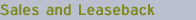 Sales and Leaseback
