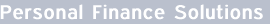 Personal Finance Solutions