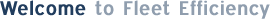 Welcome to Fleet Efficiency